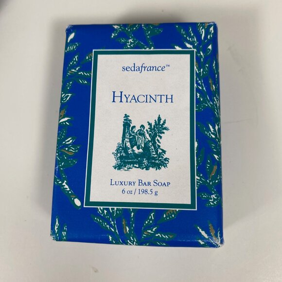 Seda France  Hyacinth Classic Toile Paper-Wrapped Bar Soap (Pack of 2) - Picture 4 of 6